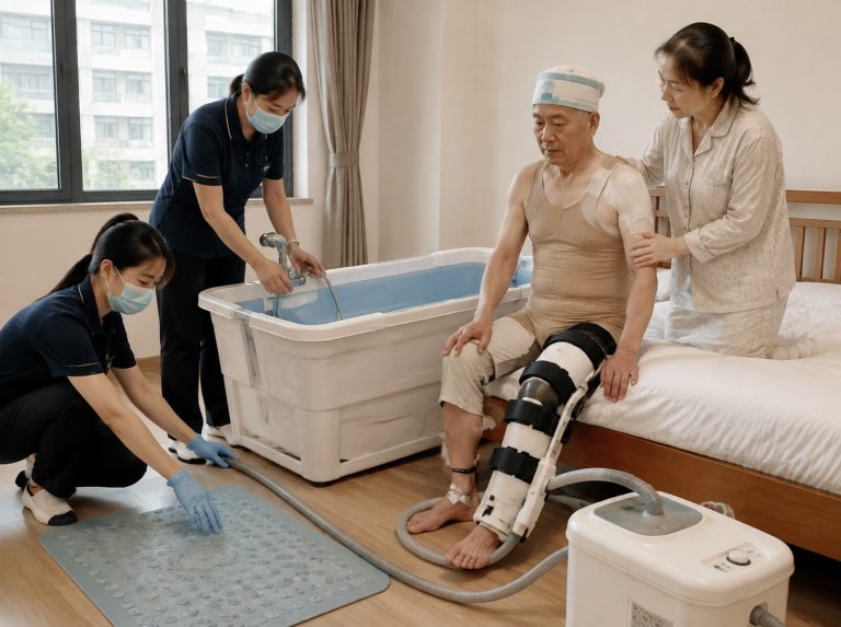 丰县术后康复居家助浴服务